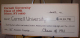 check to Cornell